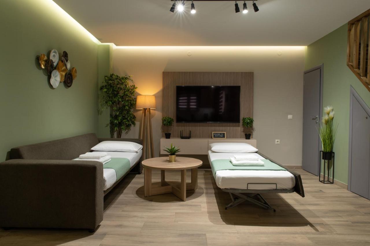 Appartamento Stylishly Decorated House - Free Private Parking! Candia Esterno foto