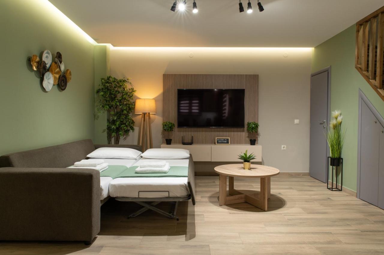 Appartamento Stylishly Decorated House - Free Private Parking! Candia Esterno foto