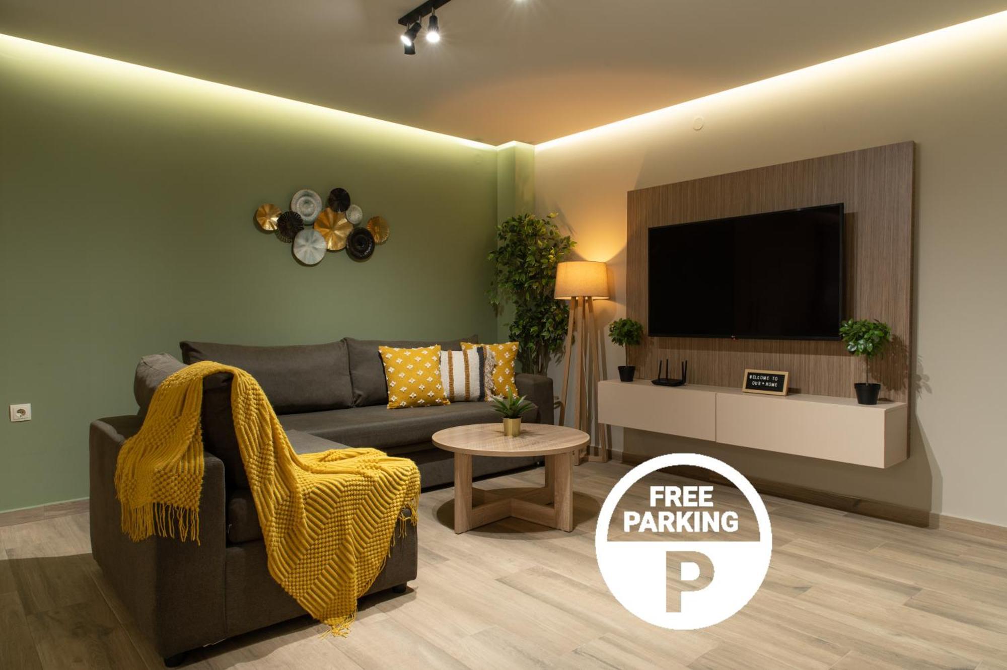 Appartamento Stylishly Decorated House - Free Private Parking! Candia Esterno foto